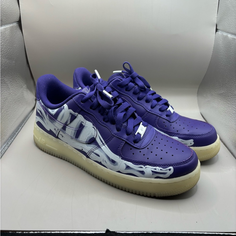 Nike Air Force 1 Skeleton Purple